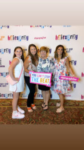 Celebrating with some besties at Hairspray The musical